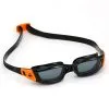 AQUA SPHERE KAMELEON Junior Dark Lens Black Frame with Orange Buckles at Phuket Dive Tours