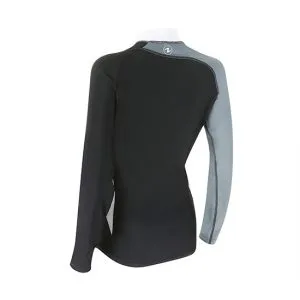 AQUALUNG Women Rash Guards - Black Ice - Back - Phuket Dive Tours