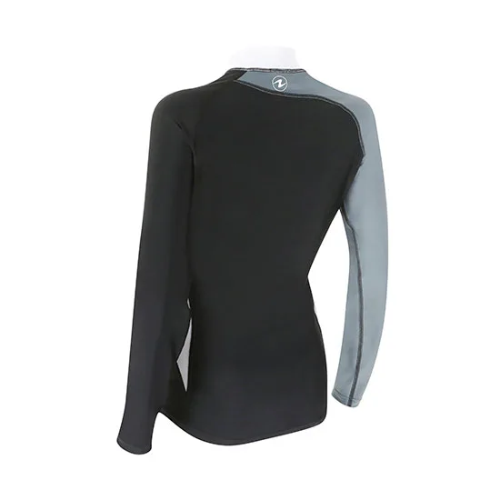 AQUALUNG Women Rash Guards - Black Ice - Back - Phuket Dive Tours