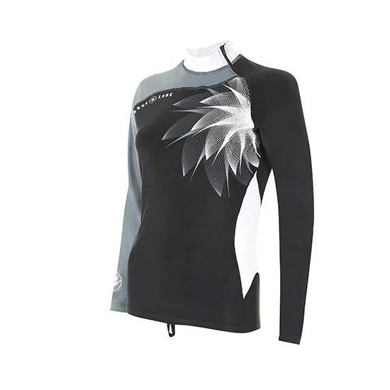 AQUALUNG Women Rash Guards - Black Ice - Image 3