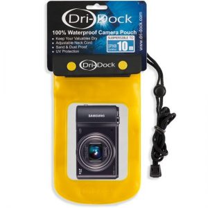 DRI-DOCK Camera Waterproof Pouch L Yellow - Phuket Dive Tours