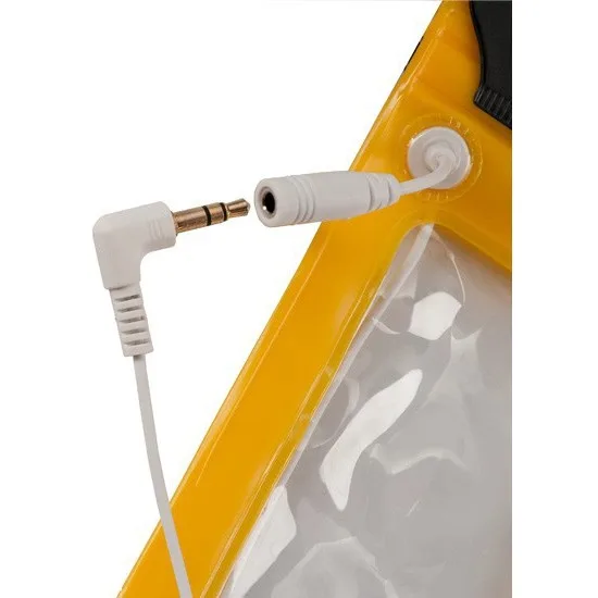 Dri-Dock iPhone - Smart Phone Pouch - Yellow - 3.5mm Jack - Phuket Dive Tours