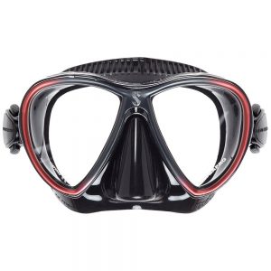 SCUBAPRO Synergy Twin Mask - Black Red - X24.713.310