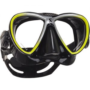 SCUBAPRO Synergy Twin Mask - Black Yellow - X24.713.510