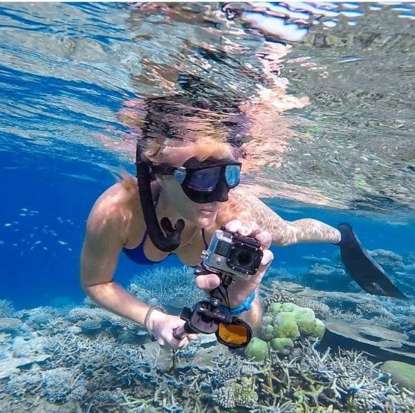 snorkeling in phuket with go pro